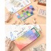 16 Colors Rainbow Ink Pad Finger Paint Cute Ink Pad for Rubber Stamps Seals DIY Scrapbooking Paper Journal Decoration Gift Card Making