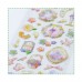 Dream Epoxy Resin Crystal Sticker Bronzing Transparent Decoration Stickers Self-Adhesive 19.5*7cm for DIY Decoration Journals Scrapbooks Diary Planner