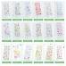 Dream Epoxy Resin Crystal Sticker Bronzing Transparent Decoration Stickers Self-Adhesive 19.5*7cm for DIY Decoration Journals Scrapbooks Diary Planner