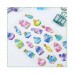 Dream Epoxy Resin Crystal Sticker Bronzing Transparent Decoration Stickers Self-Adhesive 19.5*7cm for DIY Decoration Journals Scrapbooks Diary Planner