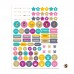 12 Sheets Essentials Planner Sticker Weekly Daily Schedule Sticker Planner Sticky Notes for DIY Calendar Planner Journal Decoration