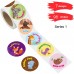 Cute Animal Reward Sticker Incentive Sticker Positive Words Sticker Paper Roll Diameter 38mm for Kid Teacher School Supplies