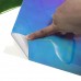 Holographic Adhesive Craft Vinyl 30.5x30.5cm/12x12In 7 Assorted Colors with 2 Pieces of Transfer Film Compatible with Cricut Silhouette Cameo Decals Signs Home Decoration DIY Crafts