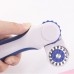 Rotary Cutter 3in1 Cutting Machine with 3pcs Replacement Blades Ergonomic Rubber Handle Rolling Cutter with Safety Lock for Fabric Leather Paper Crafting Sewing Quilting Perfect for Left Right Hand