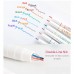 Creative Two Lines Gel Pen Double Lines Marker Stereo Color Pen for Students DIY Journal Planner Hand Account