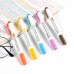 5 Colors Dual Tip Highlighter Pens Broad Chisel and Fine Tips Marker Pen for for School Students Office Home Supplies