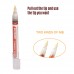 Wood Burning Pen Chemical Pyrography Marker Pen Safe Tool for DIY Projects Wood Painting   Reversible Fine Tip with Oblique Head and Round Head Upgrade Version