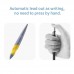 Mechanical Pencil 0.7mm HB Lead Automatic Pencil Correction Uninterrupted Lead Non-slip Silicone Handle Elementary School Office Stationery Professional Exam Doodle Pencil