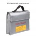 Handheld Fireproof Explosionproof Lipo Battery Safe Bag Portable Heat Resistant Pouch Sack for Battery Charge & Storage 240 * 180 * 65mm