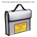 Portable Fireproof Explosionproof Lipo Battery Safe Bag Handheld Heat Resistant Pouch Sack for Battery Charge & Storage 240 * 180 * 65mm