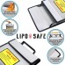 Portable Fireproof Explosionproof Lipo Battery Safe Bag Handheld Heat Resistant Pouch Sack for Battery Charge & Storage 240 * 180 * 65mm