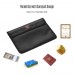 Fireproof Document Bag Heat Resistant Silicone Water Proof Cash Bags with Sticking Fastener Closure for Home Office Safe Storage Large Size