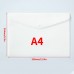 10PCS Expanding File Folder 1 Pocket Plastic Envelope File Organizer with Button Closure Card Slot Portable A4 Size Desktop Document Storage Waterproof for Coupon Invoice Receipt Cards Tickets Business Study Home