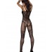 Sexy Women Bodystocking Lingerie Fishnet One Piece Jumpsuits Sheer Lace Mesh Bodycon Bodysuits Babydoll Nightwear