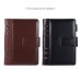 A6 PU Loose-leaf Spiral Notebook Binder Business Planner Dairy Agenda Vintage Office Stationery w/ Card Photo Slot Pen Holder Magnetic Cover Gift