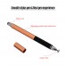 2-in-1 Precision Stylus Pen with Conductive Head and Disc Tip Universal Touchscreen Pen Set for All Capacitive Touchscreens Cell Phones Tablets Pack of 1pcs Gold