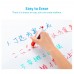 8 Colors Dry Erase Markers with Eraser Cap Home Office Classroom Portable Low Odor Whiteboard Pen Set for Glass/Whiteboard/Plastics/Porcelain