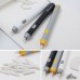 Electric Eraser Kit Pencil Eraser with 22 Eraser Refills Battery Operated Eraser Stationery Supplies for School Students Artists Drawing Painting Sketching Drafting