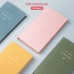Portable Mini Travel Journal Diary PU Writing Notebook 7 x 3.9in Paper Cover Waterproof Business Notepad 96 Sheet Gift for School Students Artists Travelers Business Person