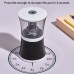 JIELISI Portable Electric Pencil Sharpener Fast Sharpern USB Charging Pencil Sharpener for 6.5-8mm Pencils for Home Office School Classroom Students